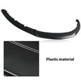 thumbnail image 4 of CROSSDESIGN Front Bumper Lip Lower Spoiler Wing Body Kit Black ABS Fit for Ford Mustang 2013-2014, 4 of 9