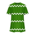 thumbnail image 4 of Tops Cortos para las Mujeres Cuello en V de Moda Casual Manga Corta Primavera Verano Top, Tops de Baile para las Mujeres, 4 of 4