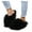 Black, variant on Womens Fluffy House Slippers Winter Fashion Warm Fuzzy Slippers Memory Foam Bedroom Shoes