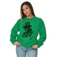 thumbnail image 4 of Xmas Bah Humbug Christmas Scrooge Sweatshirt for Men or Women Brisco Brands X, 4 of 6