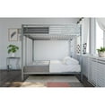 thumbnail image 3 of DHP Full over Full Metal Bunk Bed in Silver, 3 of 5