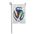 thumbnail image 1 of KDAGR Swindon UK January 8 Brazuca World Cup Football The Garden Flag Decorative Flag House Banner 28x40 inch, 1 of 1