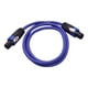 thumbnail image 1 of Cable para audio profesional 12AWG con conectores NL4FC macho, núcleo de cobre sin oxígeno y cubierta PVC resistente, ideal para equipos de sonido y amplificadores (1.5m azul), 1 of 6