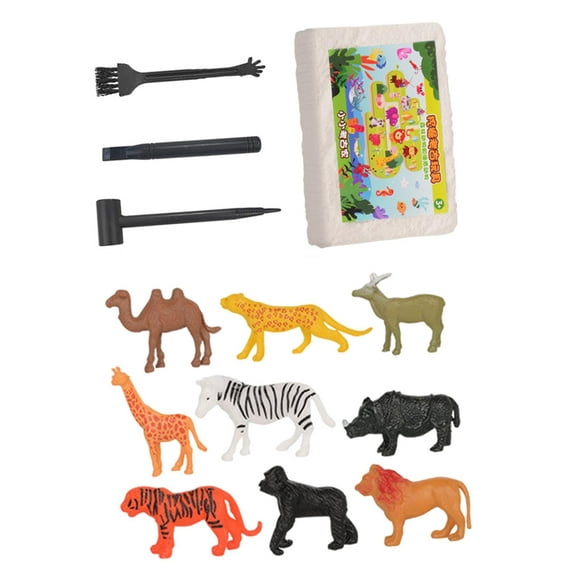Archaeology Discovery Excavation Kits Science Learning Kits for Kids Children Forest Animals