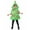 Z-Light Green14, variant on CONZONE Christmas Unisex Boys Girls Clothes Sets Long Sleeve Xmas Tree Shaped Dress Up Tops Stage Performance Outfit Sets Funny Festival Show Outfits