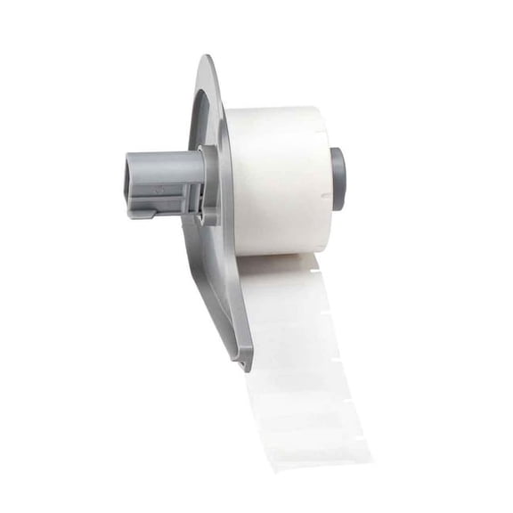 Brady Wraparound Label, White, Vinyl, 1 in W M7-96-427