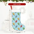 thumbnail image 4 of Salouo Modern Ice Cream Print Christmas Stockings,Large Xmas Stocking Set of 1 Holiday and Farmhouse Stocking for Christmas Holiday Party Decoration(17.7*11 Inch), 4 of 7