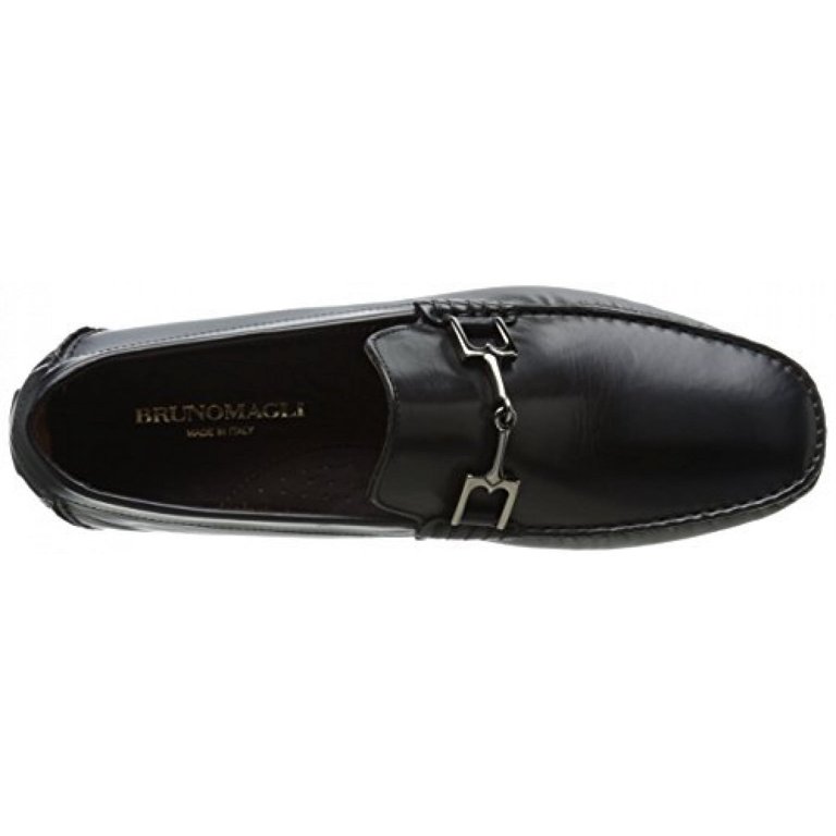 Bruno Magli Monza Black Leather Bit Loafers Size 8 BRUNO MAGLI Monza Men | Black Leather (BM600010) (8-Men  main image 4