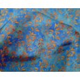 thumbnail image 4 of oneOone Silk Tabby Blue Fabric Batik Sewing Fabric By The Yard Printed Diy Clothing Sewing Supplies 42 Inch Wide, 4 of 4