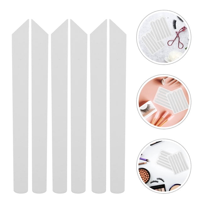 AURARMLET Couvre-Cils 3 Feuilles 9 Paires Silicone Blanc pour Cils Recourbant Design Réutilisable Lift pour Cils