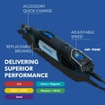 thumbnail image 3 of Trousse d'Outils Rotatifs Dremel 4000-2/32 Vitesse Variable avec 2 Accessoires, 3 of 9