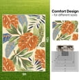 thumbnail image 3 of DEORAB Outdoor Rug 9'x12' Washable Patio Rug Non Shedding Easy Cleaning Jungle Outside Carpet for Balcony Backyard Deck RV, 3 of 11