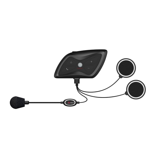 Teleheer T6 Plus casco de motocicleta Bluetooth impermeable auricular \ intercomunicador dúplex completo