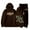 Brown, variant on Ivan Cornejo Sale Para Ser Feliz Hoodies Jogger Pants Set Unisex Fashion Streetwear Sweatshirts