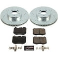 thumbnail image 3 of PowerStop Front Z23 Evolution Sport Carbon-Fiber Ceramic Brake Pad and Drilled & Slotted Rotor Kit Fits: MERCEDES-BENZ Select Models K8073, 3 of 10
