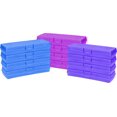 thumbnail image 1 of Storex mini caisse, couleurs assorties, lot de 12, 1 of 4