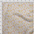thumbnail image 3 of oneOone Cotton Cambric Light Gray Fabric Florals Dress Material Fabric Print Fabric By The Yard 42 Inch Wide-YUW, 3 of 4