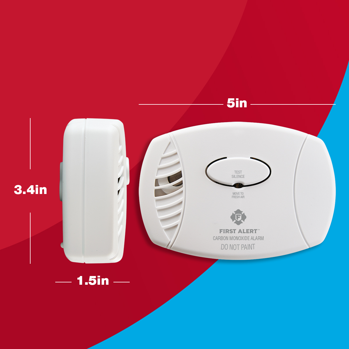 First Alert CO400 Battery Operated Carbon Monoxide Alarm - image 5 of 9