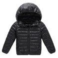 thumbnail image 1 of URMAGIC Winter Down Coats Outerwear Toddler Kids Boys Girls Lightweighet Hooded (Padded) Puffer Jacket 2-7T, 1 of 4