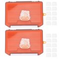 thumbnail image 2 of Caja De Aparejos De Pesca, Caja De Señuelos De Pesca, Carcasa Transparente, Accesorios De Equipo De Pesca Para Pesca Al Aire Libre Para Entusiastas De La Pesca ANGGREK Otros, 2 of 8