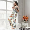 thumbnail image 5 of Pofeuu Hello Summer2 Print Women's Fashion Pajama Pants with Pockets Comfy Drawstring Sleep Lounge Bottoms-Large, 5 of 6