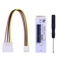 thumbnail image 1 of Ngff M.2 A Pcie 4X 1X Slot Riser Card M Key M.2 2260 2280 Ssd Puerto A Pcie Adaptador Convertidor Multiplicador Con Cable De Alimentación Guardurnaity EL013721-01, 1 of 6