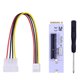 thumbnail image 1 of Ngff M.2 A Pcie 4X 1X Slot Riser Card M Key M.2 2260 2280 Ssd Puerto A Pcie Adaptador Convertidor Multiplicador Con Cable De Alimentación seitruly EL013721-02, 1 of 6