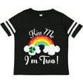 thumbnail image 3 of Inktastic 2nd Birthday Kiss Me I'm Two Boys or Girls Toddler T-Shirt, 3 of 5