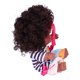thumbnail image 4 of Muñeca africana, Altamle Simulación Baby Play Doll 25cm / 9.8in Birthday Gift Lindo Vinilo para Niñas Para Niños, 4 of 7
