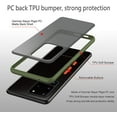 thumbnail image 3 of Case for Samsung Galaxy S20 Plus Thin Shockproof Phone Case PC Back TPU Bumper [Protect from Fingerprint/Shock/Scratch/Slip] Translucent Matte Phone Cover for Samsung Galaxy S20 Plus-Green, 3 of 7