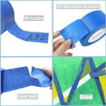 thumbnail image 4 of Cinta de pintor CHUANGSEED azul, 1,8 pulgadas x 55 m, paquete de 3, 4 of 8