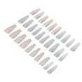 thumbnail image 2 of Uñas postizas NikouMX largas brillantes 30 piezas para mujeres, 2 of 8