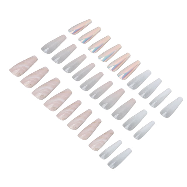 Uñas postizas BuyWeek 30 piezas ABS