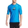 thumbnail image 1 of Kanu Surf Men's Mercury UPF 50+ Rashguard, Royal, X-Large, 1 of 4