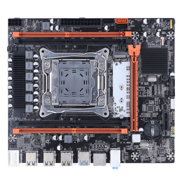 Placa Base DDR4 ANGGREK PCB 8 Pines 24 Pines para Computadora de Escritorio