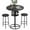 Vintage Black, variant on VECELO 3-Piece Bar Table Set with Wine Rack, Round Bistro Table with 2 Stools for Breakfast Nook, Dining Room, Kitchen, Black