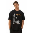 thumbnail image 3 of Halloween Boo Crew Skeleton Graphic T-Shirt for Women & Men, Funny Spooky Tee, 3 of 4