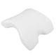 thumbnail image 5 of Almohada para brazos con espuma viscoelástica de rebote lento y forma de U arqueada, color blanco, para dormir durante viajes, 5 of 15
