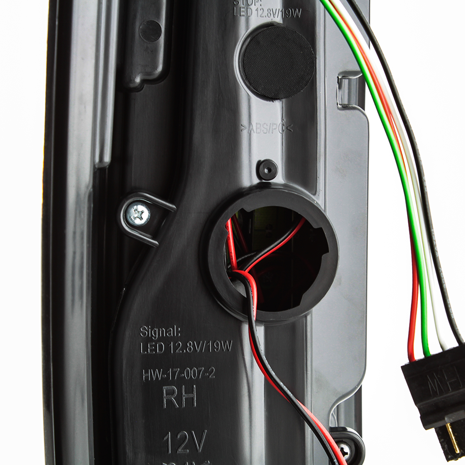 AKKON - Fits 04-12 Chevy Colorado GMC Canyon 06 Isuzu i-280 i-350 07-08 i-290 i-370 Full LED Tube Black Smoked Tail Lights Pair