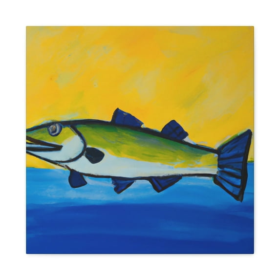 Catching Walleye Sunlight - Canvas