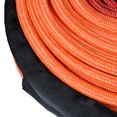 thumbnail image 3 of Astra Depot 95ft x 3/8" Orange Synthetic Winch Rope Line Cable 22000LBs Protective Sleeve with Rock Heat Guard ATV UTV Truck Boat Ramsey, 3 of 7