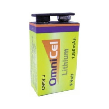 9V Lithium Manganese Dioxide (Li-MnO2) Battery - 10 Pack with Free Shipping!