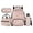 Bubble Mom Otter, variant on HUIACONG Backpack Set for Students Ocean Paint Axolotl 17 Inch 4-Piece with Lunch Bag, Pencil Case & Water Bottle Holder, Multi-Panel Ventilation, for Ages 9-14, Daily Use