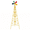 Yellow, variant on Alvantor 6.2 ft Yellow 5-Blade Iron Garden Windmill with Tripod Stand Outdoor Yard Decor