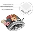 thumbnail image 5 of Cute Cartoon Cats Oven Mitts and Pot Holders Sets Heat Resistant Non Slip Kitchen Gloves Hot Pads with Inner Cotton Layer for Cooking BBQ Baking Grilling, 5 of 6