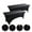 Black, variant on GoXteam 2 Pack Stretch Spandex Table Covers for 6 Foot Tables - 6 FT Universal Rectangular Fitted Tablecloth Protector for Wedding, Banquet, Party (Royal Blue, 72" x 30" x 30")