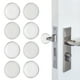 thumbnail image 1 of 8 Piezas de Topes de Puerta de 3.1 Pulgadas para Protector de Pared, Bumpers de Pomo de Puerta de Silicona Transparentes, 1 of 6