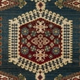 thumbnail image 5 of SAFAVIEH Kashan Pemala Oriental Area Rug, Navy Blue/Ivory, 3'3" x 4'10", 5 of 7
