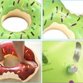 thumbnail image 4 of Doughnut Pool Float Inflatables Donut Pool Ring Donut Swimming Ring for Beach Pool, 4 of 5