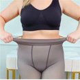 thumbnail image 3 of Conjuto Medias Translúcidas Falsas Talla Grande Negro, 3 of 7
